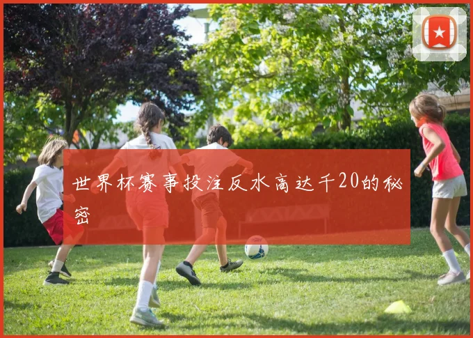 世界杯赛事投注反水高达千20的秘密